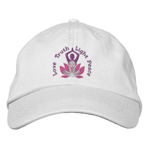 Namaste Lotus Om Yoga Pose geborduurd Pet