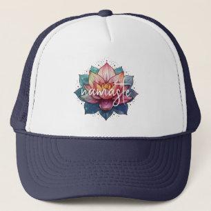 Namaste lotusbloemhoezen trucker pet