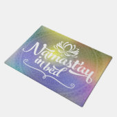 Namaste Mandala Funny Quote Dep Deurmat (Schuin)