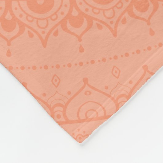 Namaste Mandala Funny Quote Fleece Blanket (Hoek)