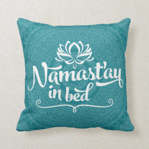 Namaste Mandala Funny Quote  Pillow Kussen