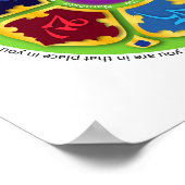Namaste Mandala - groen Poster (Hoek)
