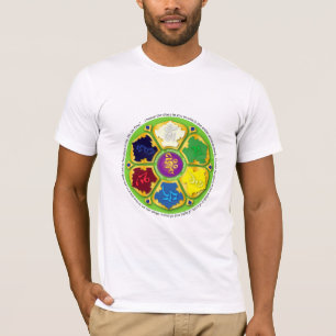 Namaste Mandala - groen T-shirt