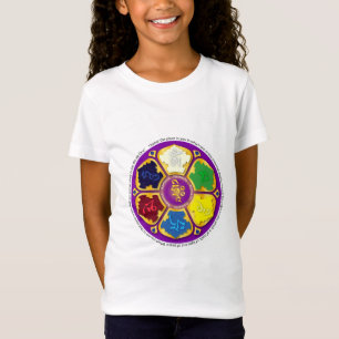 Namaste Mandala - paars T-shirt