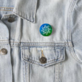 Namaste Mandala Ronde Button 3,2 Cm (In situ)