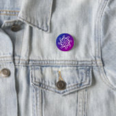 Namaste Mandala Ronde Button 3,2 Cm (In situ)
