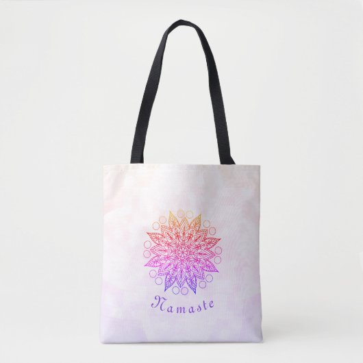  Namaste Mandala Tote Bag (Voorkant)