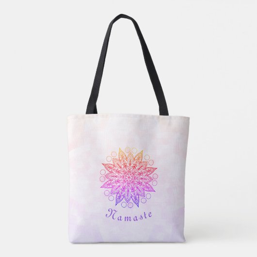  Namaste Mandala Tote Bag (Achterkant)