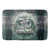 Namaste Mandala Wereldvrede Badmat (Voorkant)