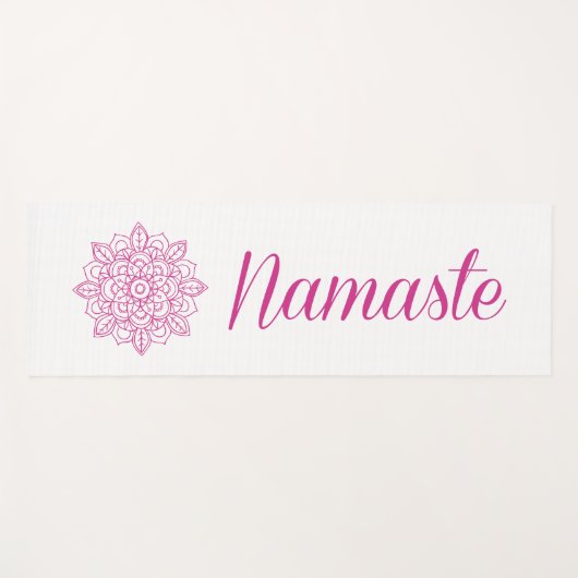 Namaste Mandala Yogamat (Voorkant (horizontaal))