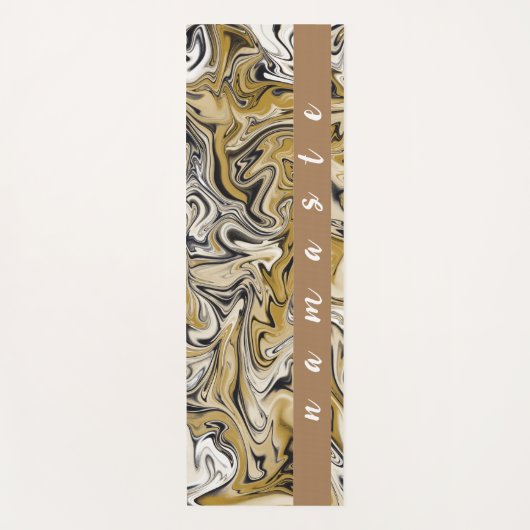 Namaste Marble Pattern Yogamat (Voorkant)