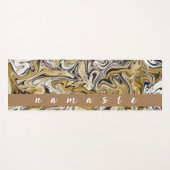 Namaste Marble Pattern Yogamat (Voorkant (horizontaal))