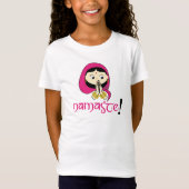 Namaste. Meisje T-shirt (Voorkant)