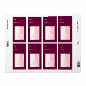 Namaste met lotusbloem etiket (Full Sheet)