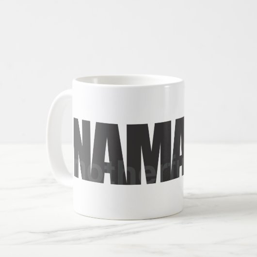 Namaste MFers-Mokken Koffiemok (Voorkant links)