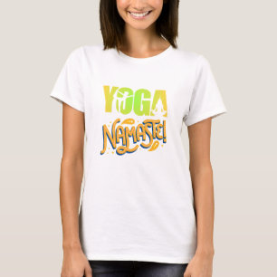 Namaste Modern Spiritueel Meditatie Yoga T-shirt