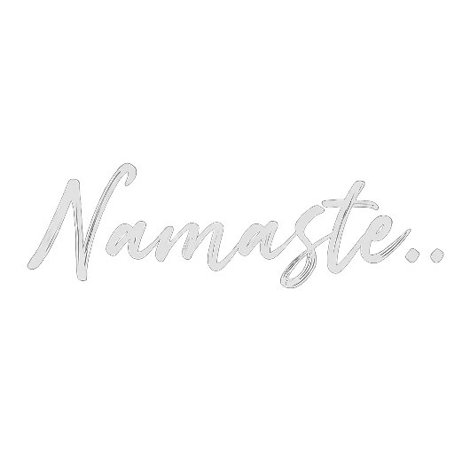 Namaste | Modern Spiritueel Meditatie Yoga T-shirt