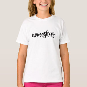 Namaste Modern Spirituele Kinderen Yoga Design T-shirt
