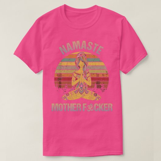 Namaste moeder shirt (Design voorkant)