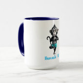 Namaste Monkey Yoga Mok (Voorkant links)