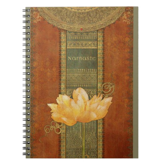 Namaste notebook notitieboek (Voorkant)