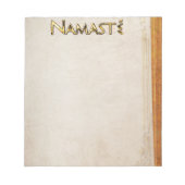 Namasté Notitieblok (Voorkant)