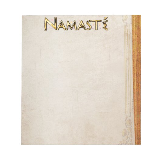 Namasté Notitieblok (Voorkant)