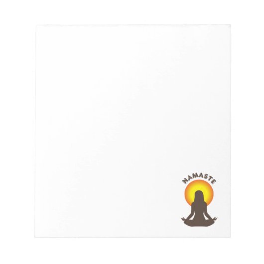 Namaste Notitieblok (Voorkant)