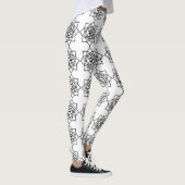 Namaste Ohm Yoga Pants Gym Workout Stretch Pants Leggings (Rechts)