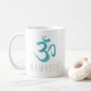 Namaste Om Symbol Yoga Mediatation Koffiemok