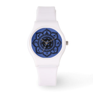 Namaste Om Yoga Pose Horloge