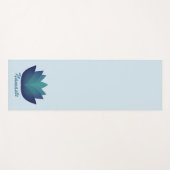 Namaste Onderwater Lotus Bloem Yogamat (Voorkant (horizontaal))