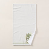 Namaste op Bamboe Respectful Polite Greeting Bad Handdoek (Handdoek)