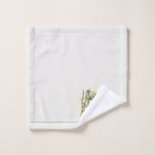 Namaste op Bamboe Respectful Polite Greeting Bad Handdoek (Wasdoekje)