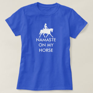 NAMASTE OP MIJN HOREN T-SHIRT