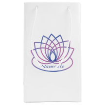 Namaste Paarse en Roze Lotus Bloem