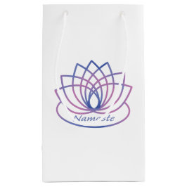 Namaste Paarse en Roze Lotus Bloem Klein Cadeauzakje
