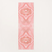 Namaste Pink Petals Lotus Flower - Aangepast Yogamat (Voorkant)