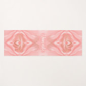 Namaste Pink Petals Lotus Flower - Aangepast Yogamat (Voorkant (horizontaal))