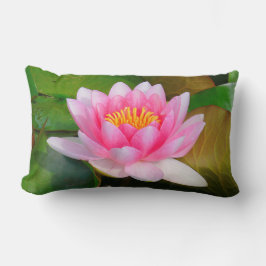 "NAMASTE-PINKWATER LILY" (FOTOG.) KUSSEN