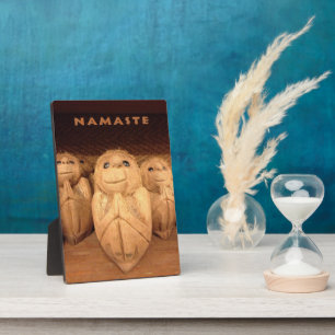 Namaste Plaque Fotoplaat