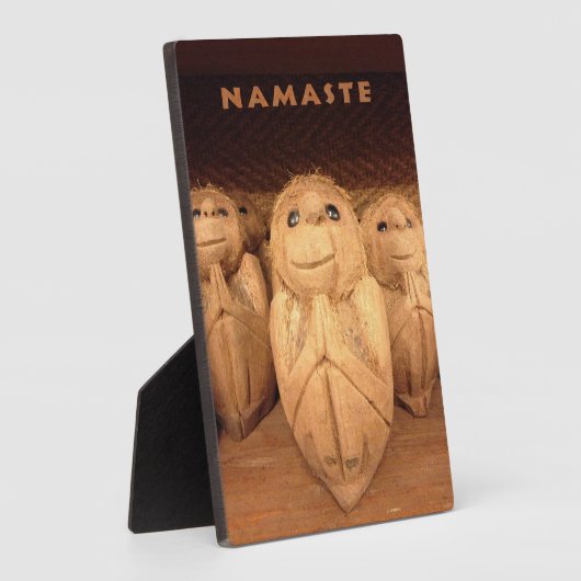 Namaste Plaque Fotoplaat (Zijkant)