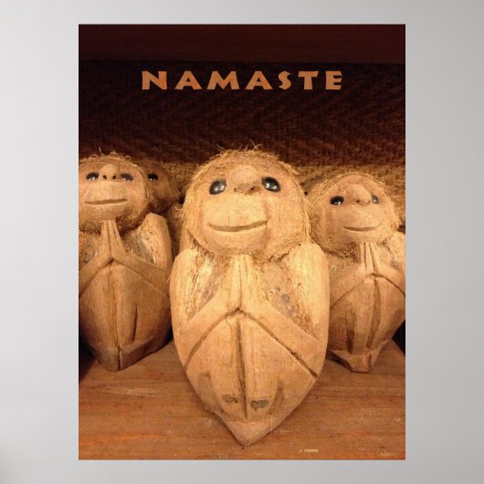 Namaste Poster (Voorkant)