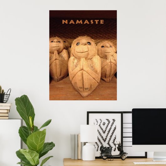 Namaste Poster (Thuiskantoor)