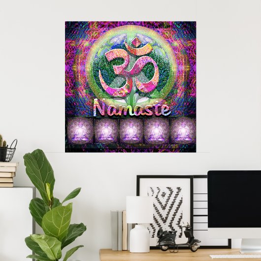 Namaste Poster (Thuiskantoor)