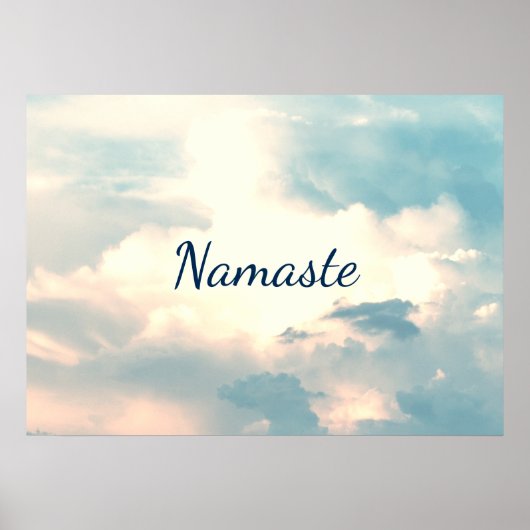 Namaste Poster (Voorkant)