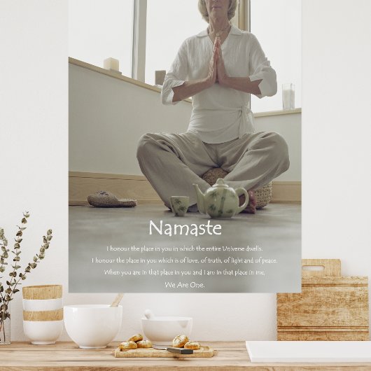 Namaste Poster (Keuken)