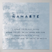 Namaste Poster (Voorkant)