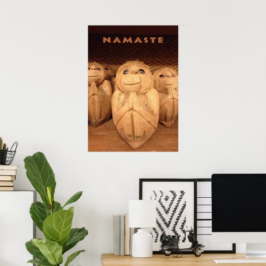 Namaste Poster (Thuiskantoor)