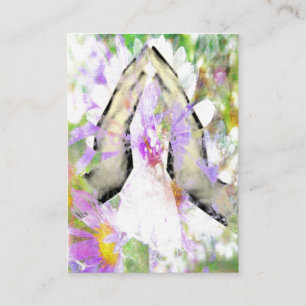 Namaste Prayer Praying Hands Visitekaartjes